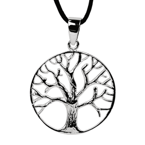 Hanger Tree of Life Sterling Zilver