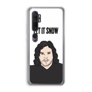 Let It Snow: Xiaomi Mi Note 10 Transparant Hoesje
