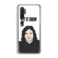 Let It Snow: Xiaomi Mi Note 10 Transparant Hoesje