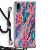 Electric Times: Huawei P20 Transparant Hoesje met koord