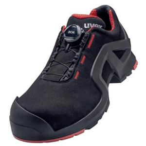 uvex 6567 6567242 Lage veiligheidsschoenen S3 Schoenmaat (EU): 42 Zwart/rood 1 paar