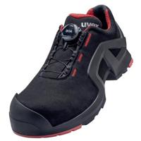 uvex 6567 6567244 Lage veiligheidsschoenen S3 Schoenmaat (EU): 44 Zwart/rood 1 paar