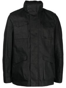 Herno veste à poches plaquées - Noir