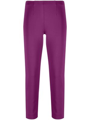 Blanca Vita pantalon court à taille mi-haute - Violet