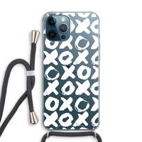 XOXO: iPhone 12 Pro Transparant Hoesje met koord
