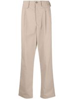 Nanushka pantalon plissé à taille haute - Tons neutres