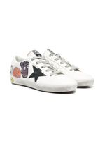 Golden Goose Kids baskets Superstar - Blanc - thumbnail