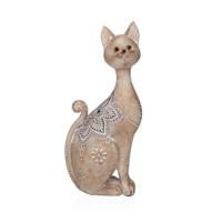 Decoratieve figuren Versa Kat 7,5 X 32,5 X 14,5 CM