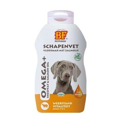 BF PETFOOD VLOEIBAAR SCHAPENVET MET ZALMOLIE