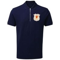 Rugby Vintage - Frankrijk 1924 Zipped Rugby Polo - Navy