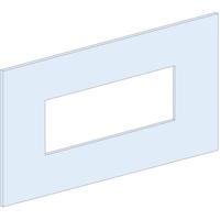 Schneider Electric PrismaSeT-P, frontplaat, voor handmatige netomschakeling, TransferPaccT FXM250, verticaal, breedte = 650 mm, hoogte = 5 modules 1 stuk(s)