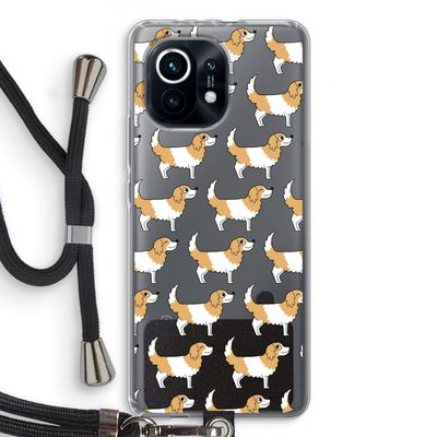 Doggy: Xiaomi Mi 11 Transparant Hoesje met koord