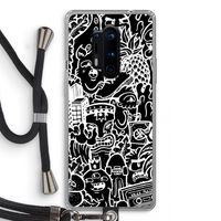 Vexx Black Mixtape: OnePlus 8 Pro Transparant Hoesje met koord