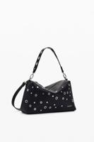 Handtas met studs - BLACK - U