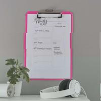 Map Leitz Roze A4