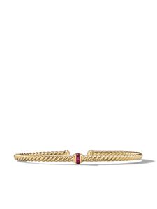 David Yurman bracelet Cable Classics Centre Station en or 18ct