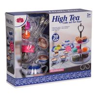 Theeset met etagere