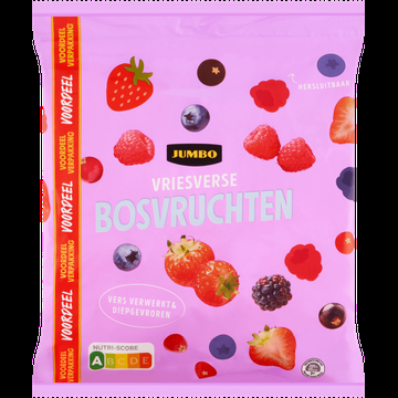 Jumbo Vriesverse Bosvruchten Voordeelverpakking 750 g