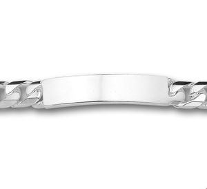 TFT Graveerarmband Zilver Gourmet 9 mm 21 cm