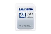Samsung EVO Plus 128GB SDXC SD-Kaart Wit Samsung EVO Plus 128GB SDXC SD-Kaart Wit