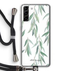 Branch up your life: Samsung Galaxy S21 Plus Transparant Hoesje met koord