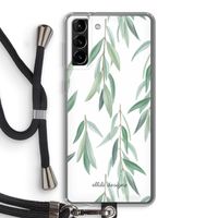 Branch up your life: Samsung Galaxy S21 Plus Transparant Hoesje met koord