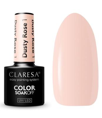 Claresa uv/led gellak 5ml dusty rose 1