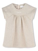 Chloé Kids robe à taille empire - Tons neutres