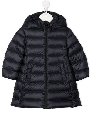 Moncler Enfant doudoune à capuche - Bleu