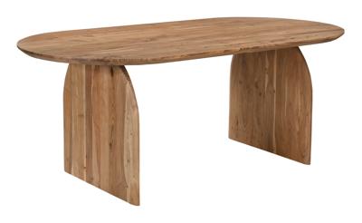 Artistiq Ovale Eettafel 'Sequia' Acaciahout, 200 x 100cm