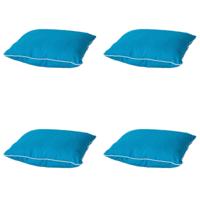 Sierkussen 60x60 cm panama aqua (4 stuks) Madison - Madison