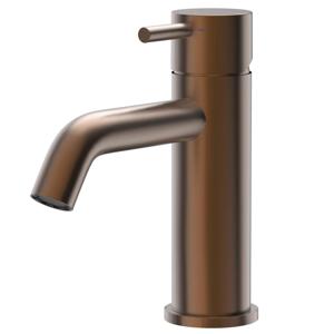 Wastafelkraan Xenz Duero | Opbouw | Mengkraan | Standaard model | Brons geborsteld PVD coating
