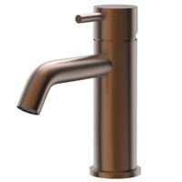 Wastafelkraan Xenz Duero | Opbouw | Mengkraan | Standaard model | Brons geborsteld PVD coating