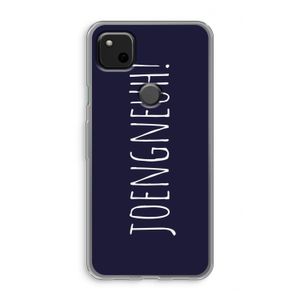 Joengneuh!: Google Pixel 4a Transparant Hoesje