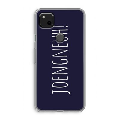 Joengneuh!: Google Pixel 4a Transparant Hoesje