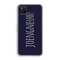 Joengneuh!: Google Pixel 4a Transparant Hoesje