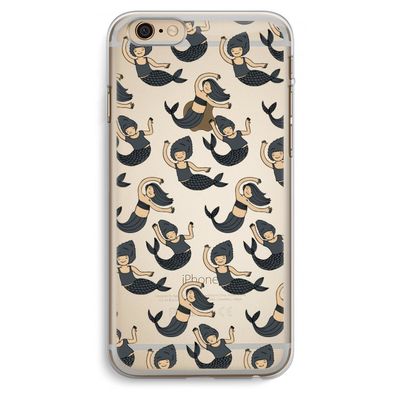 Zeemeermin: iPhone 6 Plus / 6S Plus Transparant Hoesje