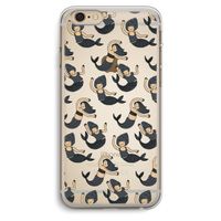 Zeemeermin: iPhone 6 Plus / 6S Plus Transparant Hoesje