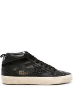 Golden Goose baskets Mid Star en cuir - Noir - thumbnail