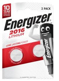 Energizer Lithium-Knoopcelbatterij CR2016 | 3 V DC | 100 mAh | 1 x 2 stuks - EN-638711 EN-638711