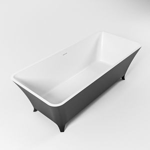 Vrijstaand Bad MONDIAZ LUNDY 170x75cm Kleur Urban / Talc