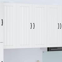 Keukenkast Wit 80 x 31 x 100 cm Bewerkt hout