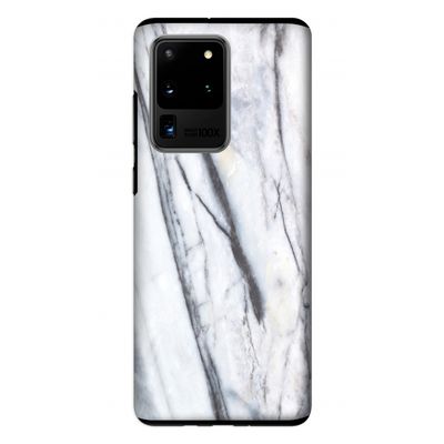 Gestreepte marmer: Samsung Galaxy S20 Ultra Tough Case
