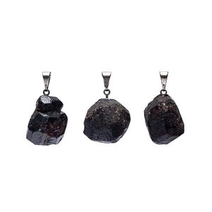 Ruwe Edelsteen Hanger Granaat - 2 cm