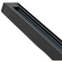 Spanningsrail - 1 Fase - Opbouw - Aluminium - Zwart - 3 Meter
