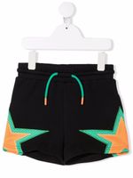 Stella McCartney Kids short à motif d'étoiles - Noir