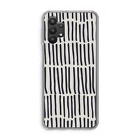 Moroccan stripes: Samsung Galaxy A32 5G Transparant Hoesje