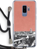 Marrakech Skyline : Samsung Galaxy S9 Plus Transparant Hoesje met koord