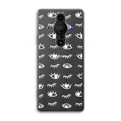 Eye pattern #3: Sony Xperia Pro-I Transparant Hoesje