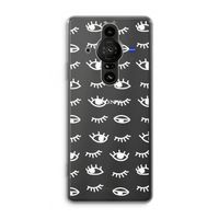 Eye pattern #3: Sony Xperia Pro-I Transparant Hoesje